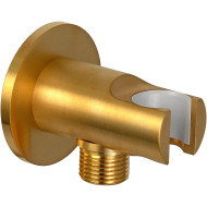 Шланговое подключение Remer 337MBG Золото брашированное