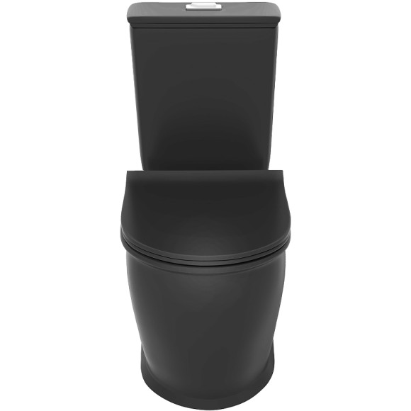 Унитаз моноблок Grossman Retro GR-4492BMS Черный матовый с бачком и сиденьем Микролифт Унитаз моноблок Grossman Retro GR-4492BMS Черный матовый с бачком и сиденьем Микролифт