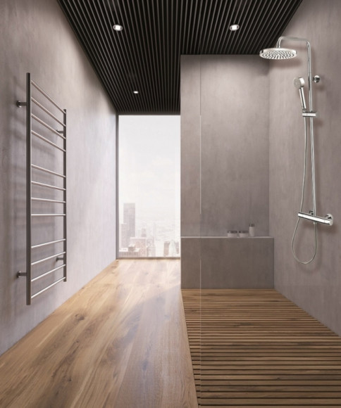 Душевая система Bossini Elios L10049.030 с термостатом Хром Душевая система Bossini Elios L10049.030 с термостатом Хром