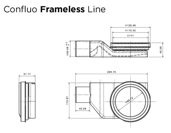 Душевой поддон из вспененного полистирола Pestan 90х90 Confluo Board Uni 40007821BG под плитку со встроенным душевым лотком Frameless Line Black Glass 550 Душевой поддон из вспененного полистирола Pestan 90х90 Confluo Board Uni 40007821BG под плитку со встроенным душевым лотком Frameless Line Black Glass 550