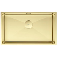 Кухонная мойка Paulmark Next 74 Uni PM217444-LG Светлое золото Кухонная мойка Paulmark Next 74 Uni PM217444-LG Светлое золото