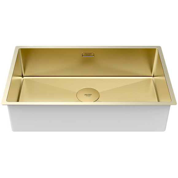 Кухонная мойка Paulmark Next 74 Uni PM217444-LG Светлое золото Кухонная мойка Paulmark Next 74 Uni PM217444-LG Светлое золото