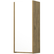 Подвесной шкаф Aquaton Сканди 35 1A255003SDZ90 Белый Дуб рустикальный