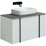 Тумба под раковину Allen Brau Reality 90 1.32006.WM подвесная Белая матовая