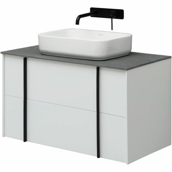 Тумба под раковину Allen Brau Reality 90 1.32006.WM подвесная Белая матовая Тумба под раковину Allen Brau Reality 90 1.32006.WM подвесная Белая матовая