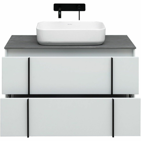 Тумба под раковину Allen Brau Reality 90 1.32006.WM подвесная Белая матовая Тумба под раковину Allen Brau Reality 90 1.32006.WM подвесная Белая матовая