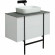 Тумба под раковину Allen Brau Reality 90 1.32006.WM подвесная Белая матовая Тумба под раковину Allen Brau Reality 90 1.32006.WM подвесная Белая матовая