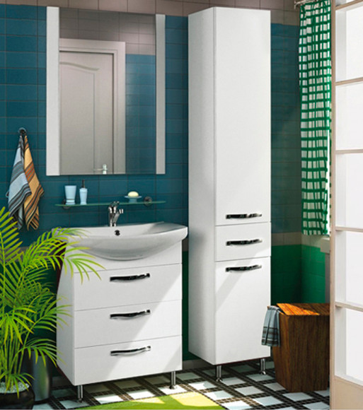 Зеркало Aquaton Ария 65 1A133702AA010 Белое