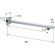 Кронштейн для верхнего душа Remer 348Q30 Хром Кронштейн для верхнего душа Remer 348Q30 Хром
