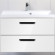 Тумба под раковину BelBagno Aurora 80 AURORA-800-2C-SO-BL подвесная Bianco Lucido