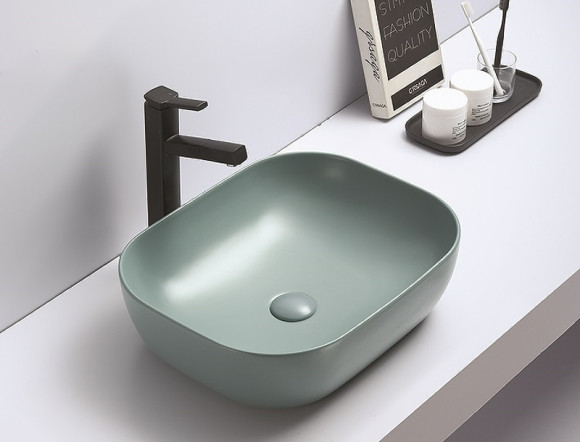 Раковина-чаша CeramaLux 50 78104MLG-6 Зеленая