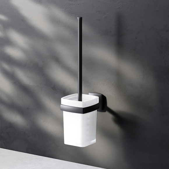 Набор аксессуаров для ванной AM.PM Gem AK90D2106B Черный матовый Набор аксессуаров для ванной AM.PM Gem AK90D2106B Черный матовый