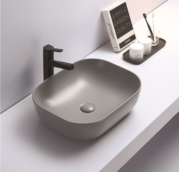 Раковина-чаша CeramaLux 50 78104MH-5 Светло-серая