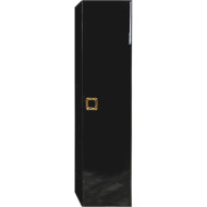 Шкаф пенал Boheme Armadi Art Lucido 35 772-GB подвесной Черный глянцевый