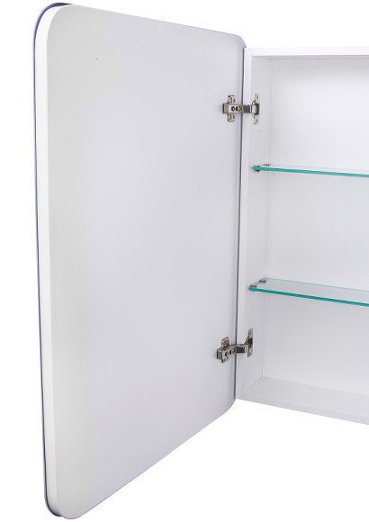 Зеркальный шкаф Style Line Каре 70 L СС-00002371 с подсветкой Белый Зеркальный шкаф Style Line Каре 70 L СС-00002371 с подсветкой Белый