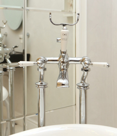 Смеситель на борт ванны Devon&Devon Dandy MARF40BCR Хром