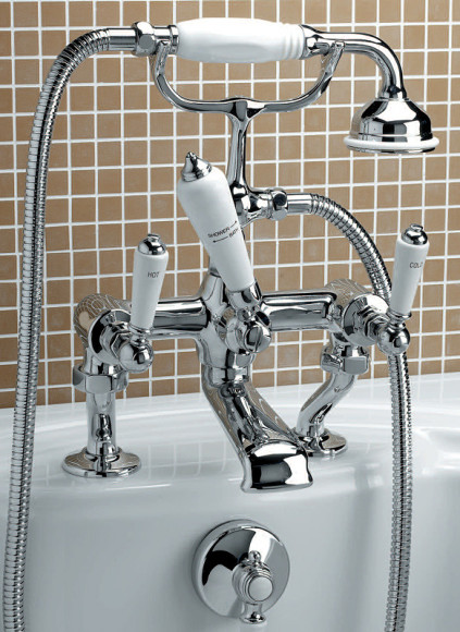 Смеситель на борт ванны Devon&Devon Dandy MARF40BCR Хром