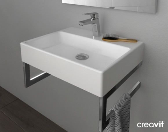 Раковина Creavit Next 50 NX242-00CB00E-0000 Белая Раковина Creavit Next 50 NX242-00CB00E-0000 Белая