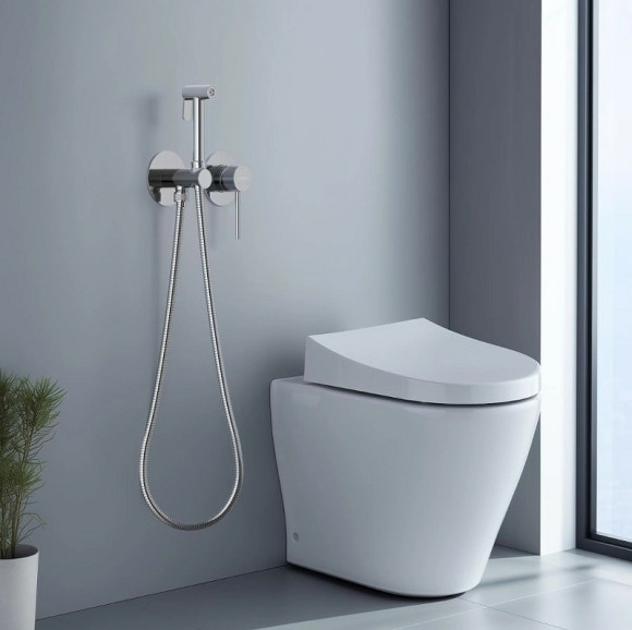 Гигиенический душ со смесителем Aquatek Европа AQ1319CR Хром