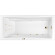 Акриловая ванна Whitecross Palace 180x80 0104.180080.100.LINE.GL с гидромассажем Акриловая ванна Whitecross Palace 180x80 0104.180080.100.LINE.GL с гидромассажем