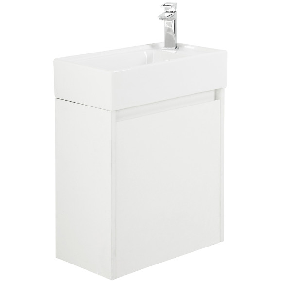 Тумба под раковину BelBagno Kraft Mini 50 R KRAFT MINI-500/260-1A-SO-BO-R подвесная Bianco Opaco