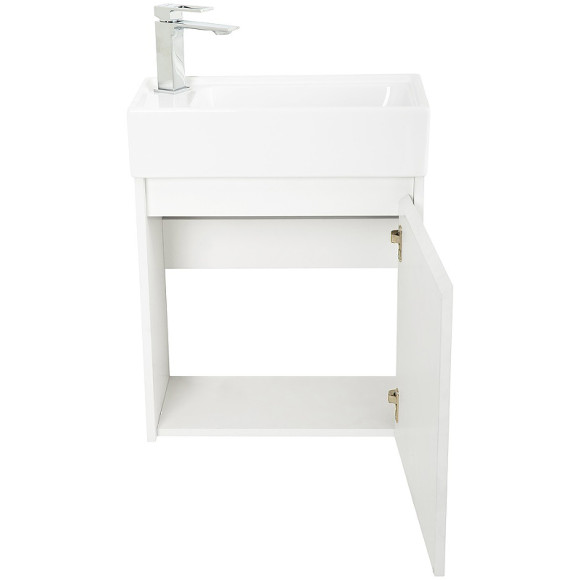 Тумба под раковину BelBagno Kraft Mini 50 R KRAFT MINI-500/260-1A-SO-BO-R подвесная Bianco Opaco
