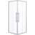 Душевой уголок Esbano Flex 100x100 ESOGF100KVС профиль Хром стекло прозрачное