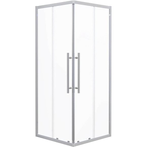 Душевой уголок Esbano Flex 100x100 ESOGF100KVС профиль Хром стекло прозрачное