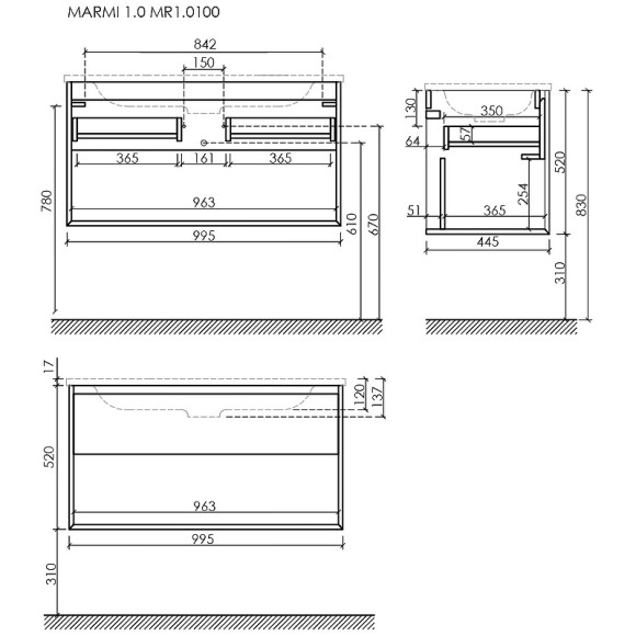 Тумба под раковину Sancos Marmi 1.0 100 MR1.0100EG подвесная Дуб галифакс натуральный Тумба под раковину Sancos Marmi 1.0 100 MR1.0100EG подвесная Дуб галифакс натуральный