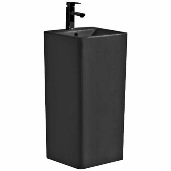 Раковина CeramaLux 40 P7004LMB Черная матовая