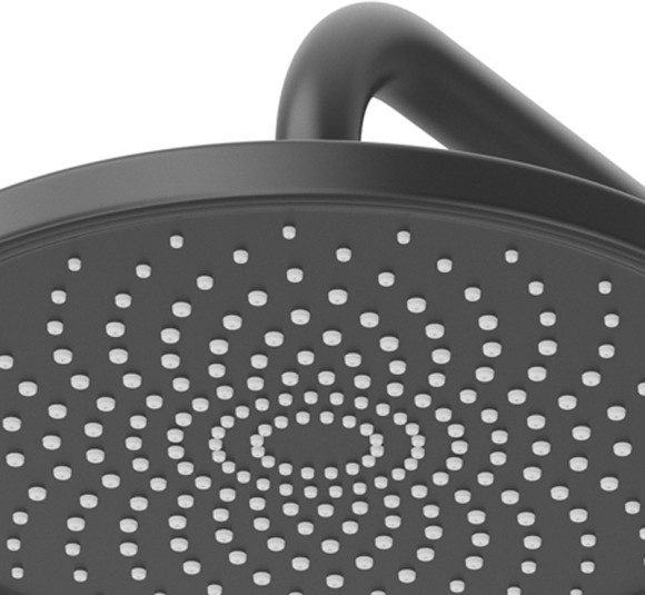 Душевая система Cezares Relax RELAX-DSET-NOP Черная матовая