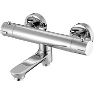 Смеситель для ванны Swedbe Mercury 9045 с термостатом Хром Смеситель для ванны Swedbe Mercury 9045 с термостатом Хром