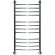Водяной полотенцесушитель Ника Arc ЛД (г2) 100x50 Хром