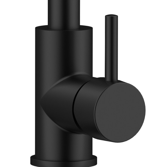 Смеситель для кухни Raiber Graceful RPB-013 Черный матовый Смеситель для кухни Raiber Graceful RPB-013 Черный матовый