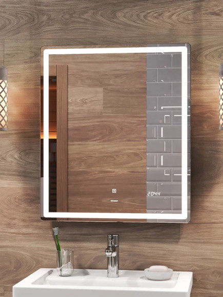 Зеркало Vigo Geometry Comfort 60 z.GEO.60.Comfort с подсветкой с сенсорным выключателем Зеркало Vigo Geometry Comfort 60 z.GEO.60.Comfort с подсветкой с сенсорным выключателем