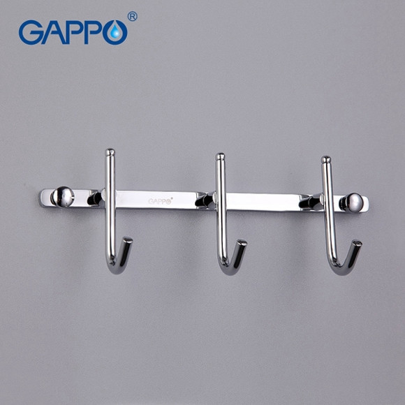 Вешалка для полотенец Gappo G201-3 Хром Вешалка для полотенец Gappo G201-3 Хром