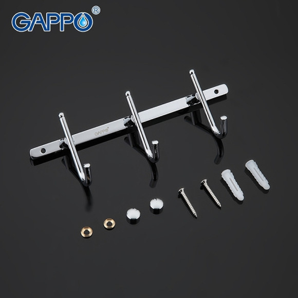 Вешалка для полотенец Gappo G201-3 Хром Вешалка для полотенец Gappo G201-3 Хром