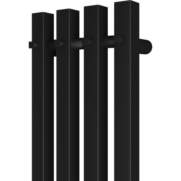 Электрический полотенцесушитель Point Гермес PN13832B П3 180x1200 диммер справа Черный Электрический полотенцесушитель Point Гермес PN13832B П3 180x1200 диммер справа Черный