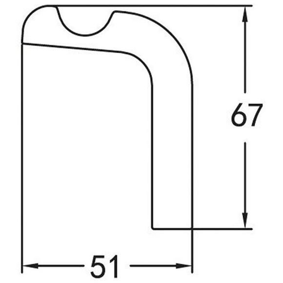 Крючок Cezares Ultima CZR-F-8933 Хром Крючок Cezares Ultima CZR-F-8933 Хром