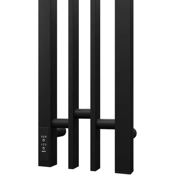 Электрический полотенцесушитель Point Фрея PN20728B П2 140x800 диммер слева Черный Электрический полотенцесушитель Point Фрея PN20728B П2 140x800 диммер слева Черный