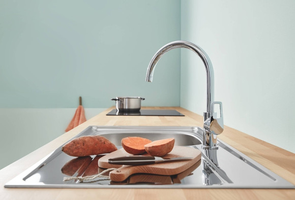 Смеситель для кухни Grohe BauLoop 31232001 Хром Смеситель для кухни Grohe BauLoop 31232001 Хром