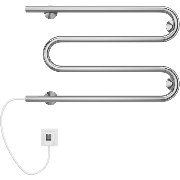 Электрический полотенцесушитель Terminus М-образный 600x350 4620768883927 Хром