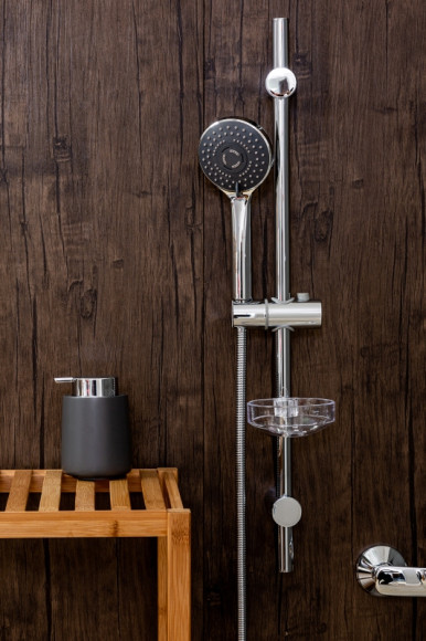 Душевой гарнитур Agger Wave A032 Хром Душевой гарнитур Agger Wave A032 Хром
