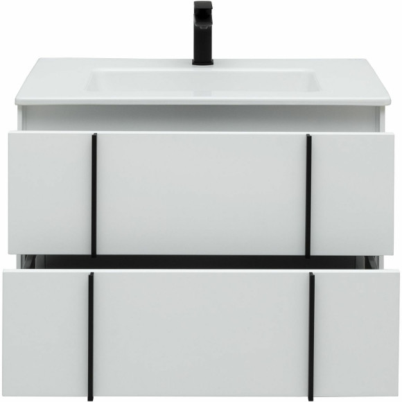 Тумба под раковину Allen Brau Reality 80 1.32005.WM подвесная Белая матовая Тумба под раковину Allen Brau Reality 80 1.32005.WM подвесная Белая матовая