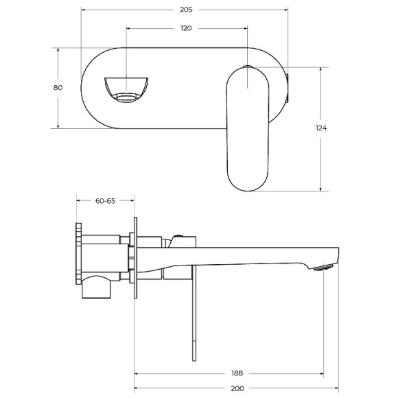 Смеситель для раковины Cezares Stylus STYLUS-BLI1-01-W0 Хром