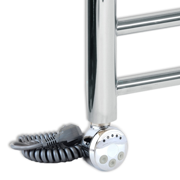 Электрический полотенцесушитель Ника Arc ЛД/ВП (г2) Эл. 100x40 с полкой Хром