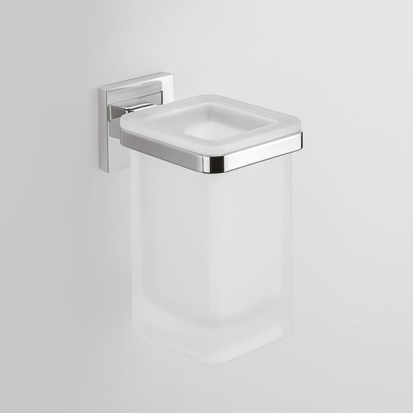 Стакан для зубных щеток Colombo Design Basic Q B3702.CR-VAN Хром