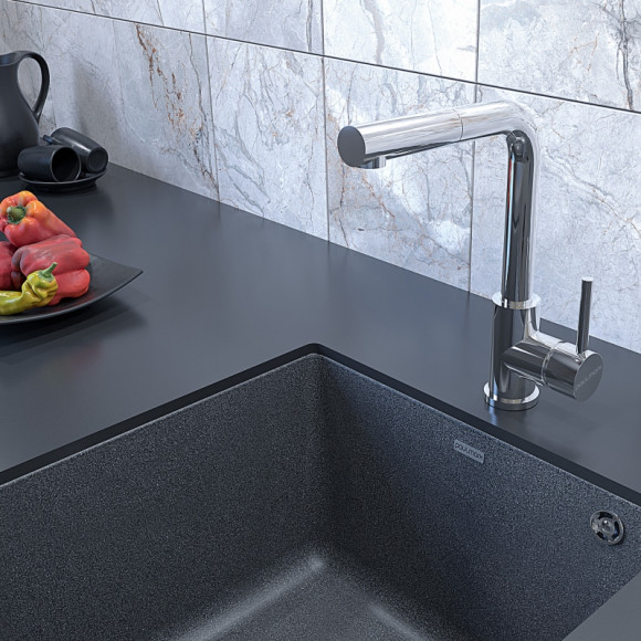 Смеситель для кухни Paulmark Kassel Ka214311-CR Хром Смеситель для кухни Paulmark Kassel Ka214311-CR Хром