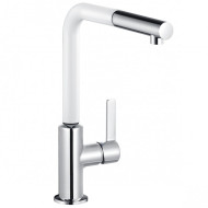 Смеситель для кухни Kludi L-Ine 408519375 Белый Хром