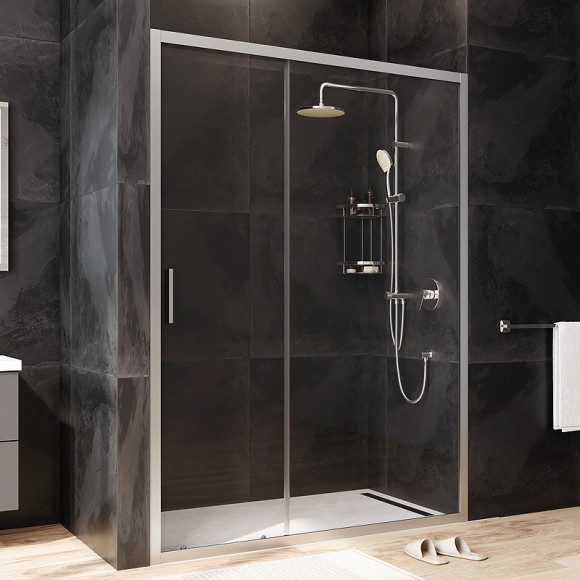 Душевая дверь AM.PM Gem 140 W90G-140-1-195MT профиль Хром матовый стекло прозрачное Душевая дверь AM.PM Gem 140 W90G-140-1-195MT профиль Хром матовый стекло прозрачное